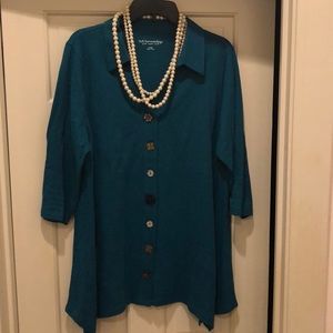 Soft Surroundings Blouse Xl